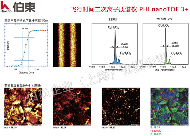 飛行時(shí)間二次離子質(zhì)譜儀 PHI nanoTOF 3+