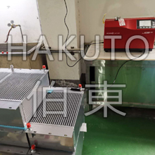 氦質(zhì)譜檢漏儀鋁制板翅式換熱器檢漏