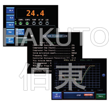 用于 Thermonics 冷水機(jī)的可編程觸摸屏控制器